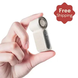 2026 Mini Portable Handheld High-Speed ​​Turbo Fan — USB rechargeable, 5-speed powerful airflow, foldable 3-in-1 design; suitable for outdoor use, travel, camping, and the office; a great unisex gift