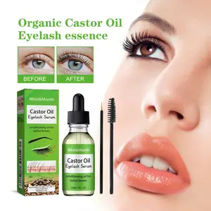 3 bottles of Xiyue coconut oil eyelash essence, Eyelash growth serum, natural formula, 100% pure coconut oil, no dye, promote eyelash growth, including brush, eyelash enhancement, eyelash care