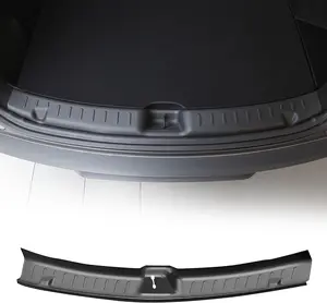 TOBYTE Rear Bumper Guard for Tesla Model Y Juniper   Launch Series Accessories Rear Trunk Bumper Guard TPE Anti Scratch Protection Trunk Door Sill Protector
