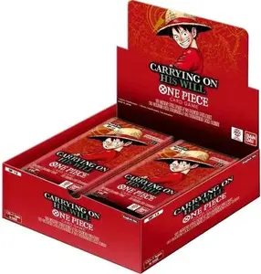 OP13 Carrying On His Will - One Piece Card Game Booster Box OP-13 - English Sealed - Qty 1 - (24 packs per box)
