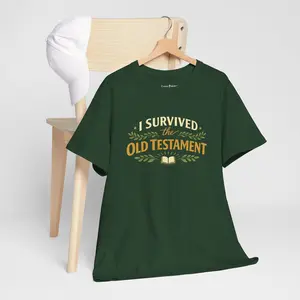 I Survived the Old Testament Tee — Funny Christian T-Shirt