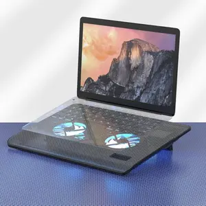 Foldable Laptop Cooler, Laptop Cooling Stand, Portable Laptop Cooling Fan Stand, Notebook Cooling Pad Holder for Lenovo Asus Dell Apple