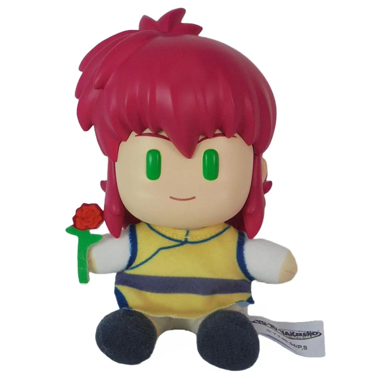 Yu Yu Hakusho - Yoko Kurama Plastic Head Movable Plush 4.5"H - GE 472122