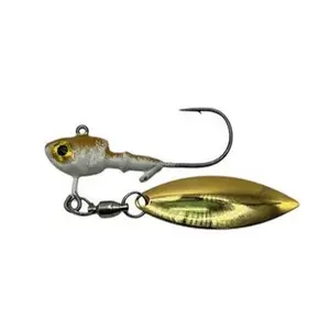 TMBaits Under Spinner - 1/4 oz Blade Attractors for Predator Fishing with 3/0 Hook Essential Gear for Anglers