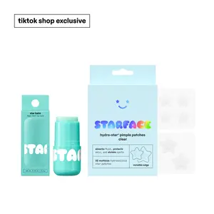 Starface Hydro-Star Clear + Star Balm Magic Mint Duo Smooth Cocoa