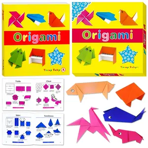 Creative Origami Kit for Kids & Beginners, Includes 69 Unique DIY Templates & Tutorials, Ideal Birthday Gift for Children Learning Creativity, Activity