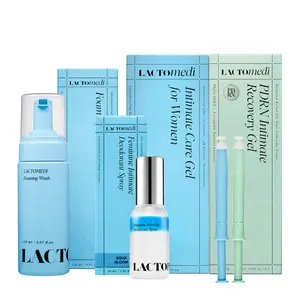 LACTOMEDI Pure Scent Trio + PDRN Gel Set | Intimate Care Gel, Foaming Wash & Deodorant Spray + PDRN Gel