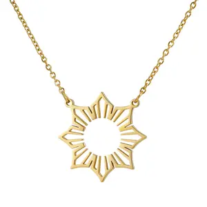 Philippines Tala Sun Necklace - Filipino heritage pride charm