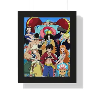 One Piece Framed Vertical Poster