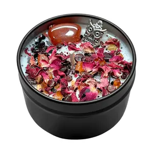 Lilith Candle | Witchcraft Pagan Witch Herbal Intention Dark Moon Goddess Lilit Temptress Spell Ritual Altar Devotee Offering Scented Gift