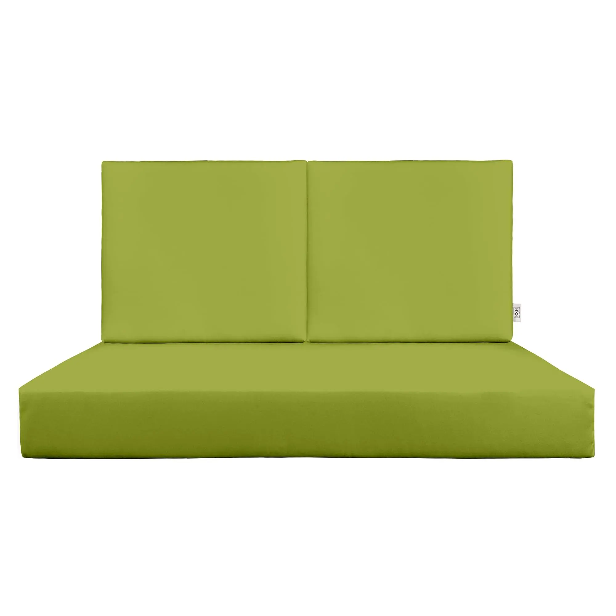 Rsh Decor Sunbrella Cushion Set for Loveseat Patio Foam Performance Fabric Canvas Macaw USA