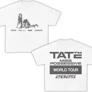 Miss Possessive 2025 World Tour Tee, Tate  Tour Shirt, Vintage Graphic 90s Shirt, Sweatshirt, Hoodie