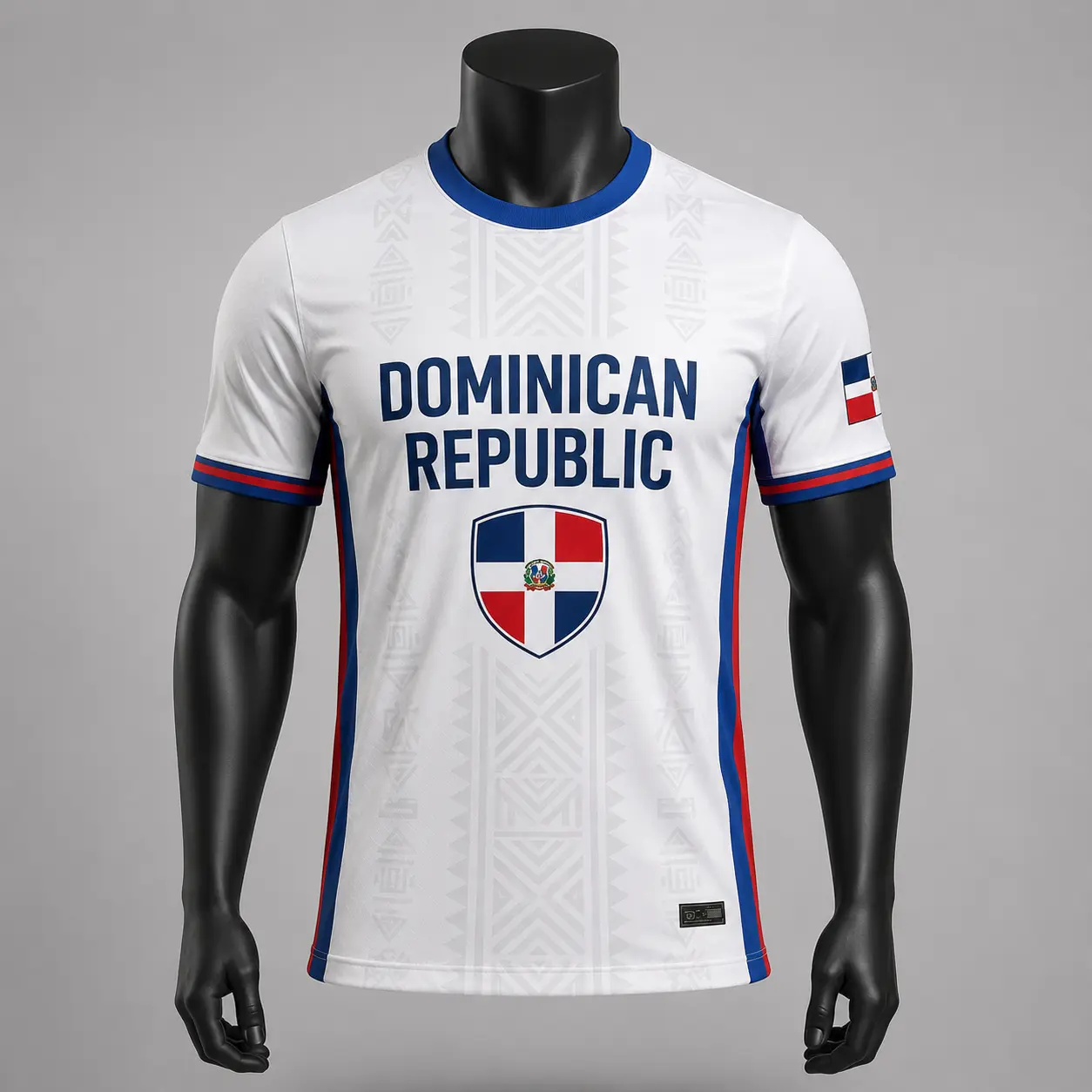 Dominican Republic National Soccer Team Jersey - White