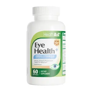 HealthA2Z Eye Health - 60 Softgels (Pack of 1) - ARED 2 FORMULA - Macular, Retinal & Photoreceptor - Support for Aging Eyes - Quick Release