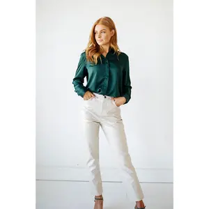 Steal the Spotlight Taupe Leather Pant - FINAL SALE