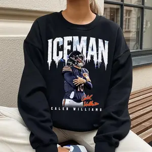 Ice Man Chicago Football Shirt, Game Day Sweatshirt And Hoodie, Chicago Football Fan Gift