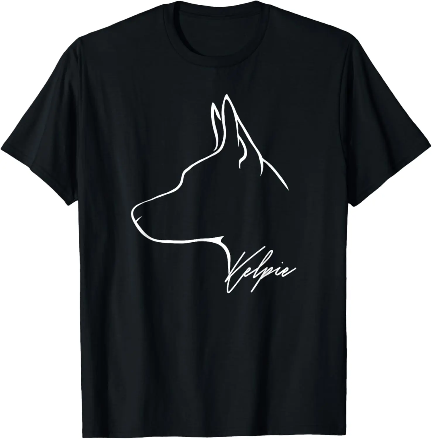 Proud Kelpie profile dog mom gift Australian Kelpie lover T-Shirt