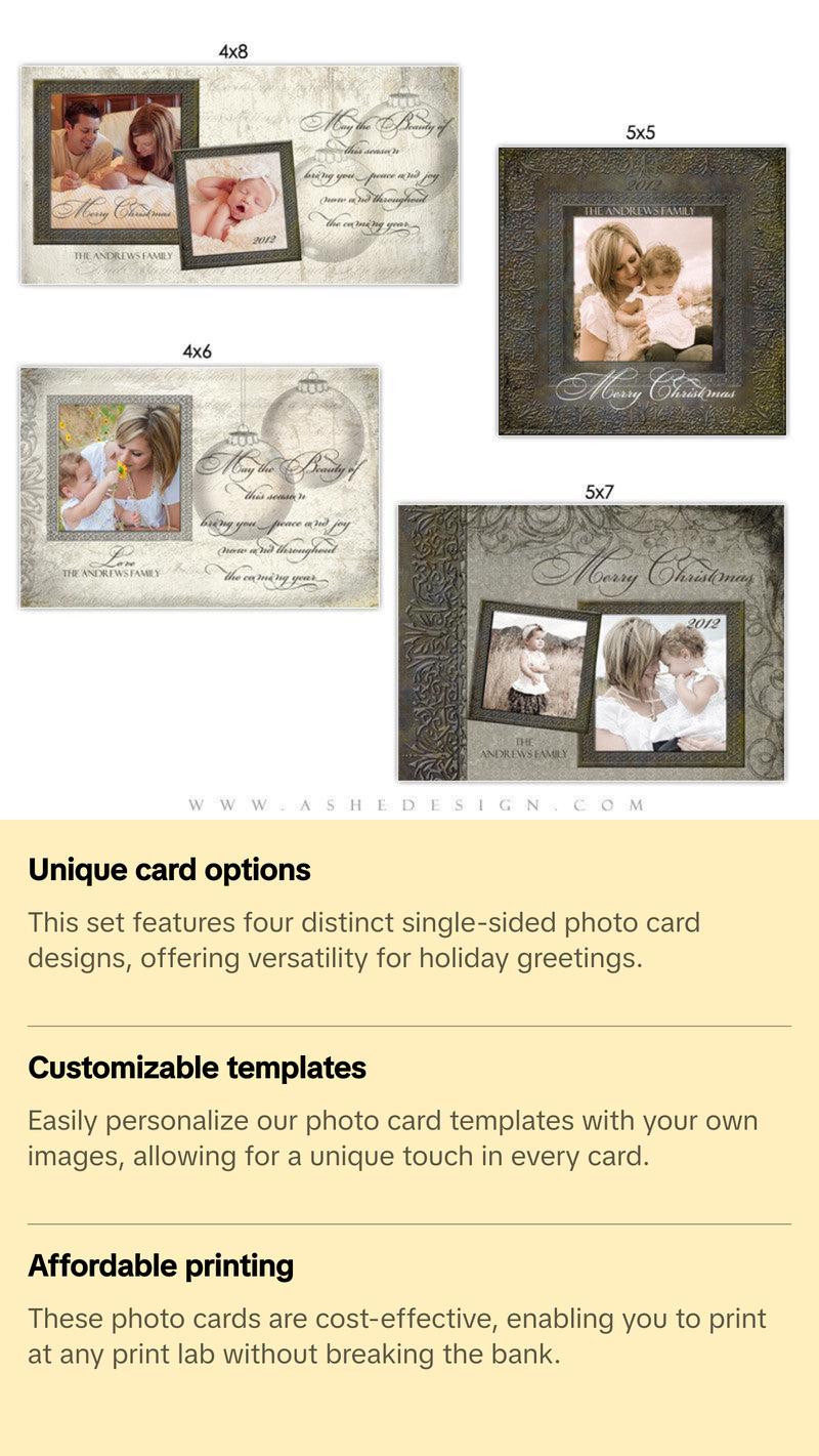 Christmas Photo Card Set - The Night Before Christmas Christmas Photo Card Set - The Night Before Christmas