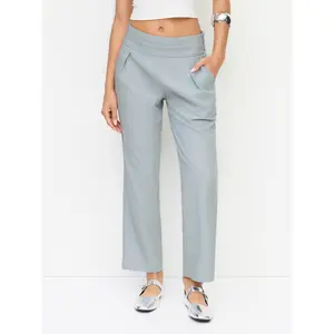Cider Low Rise Tapered Cropped Trousers