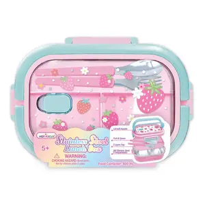 Stainless Steel Strawberry Lunch Box