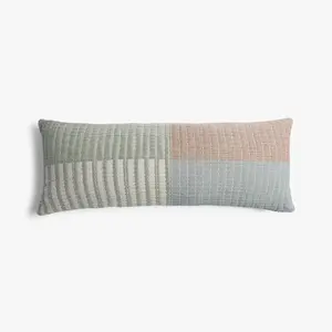 Patchwork Lumbar Pillow Multi - Parachute