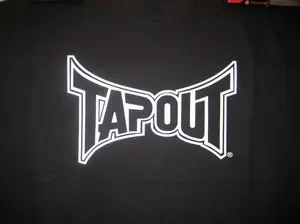 TAPOUT TSHIRT TAP OUT BLACK