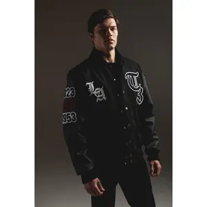 7003 TRINIDAD3 VARSITY BLUES SELVEDGE DENIM JACKET