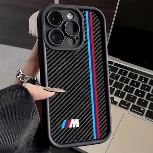 M Pattern TPU mobile phone case Suitable for iPhone 16ProMax 15 14 13 12 11 Plus cases camera full protector fashion high quality design fingerprint resistant gift anti drop durable