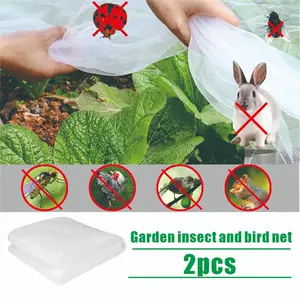 2PCS Garden Mesh Netting Weather Resistant Net | Plant Protection Net for Vegetables, Fruits and Garden Beds