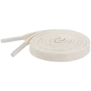 INSPIRE CHIC 1 Pair Flat Shoe Laces Unisex Waxed Cotton Athletic Shoelaces Shoestring for Sneakers 80cm/31.5"