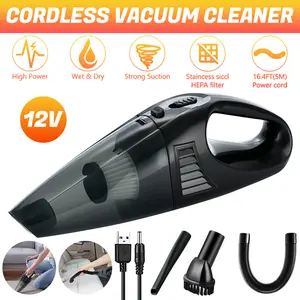 Cordless Handheld Vacuum Cleaner, Mini Vacuum with HEPA Filter, USB Rechargeable Car Vacuum Cleaner for Home and Pet Hair
