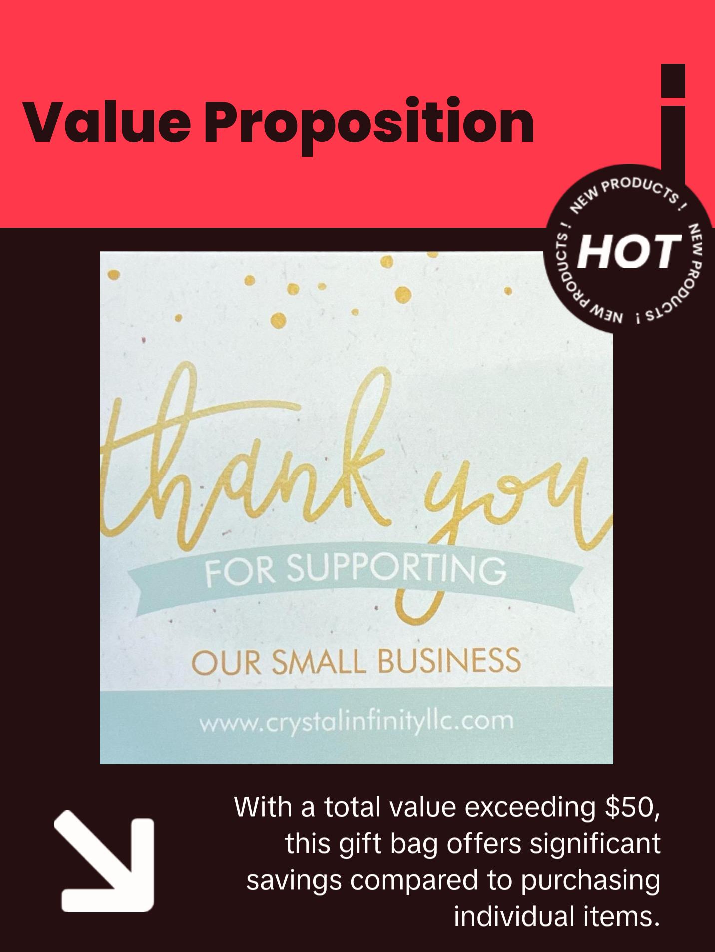 Mystery Crystal Gift Bag