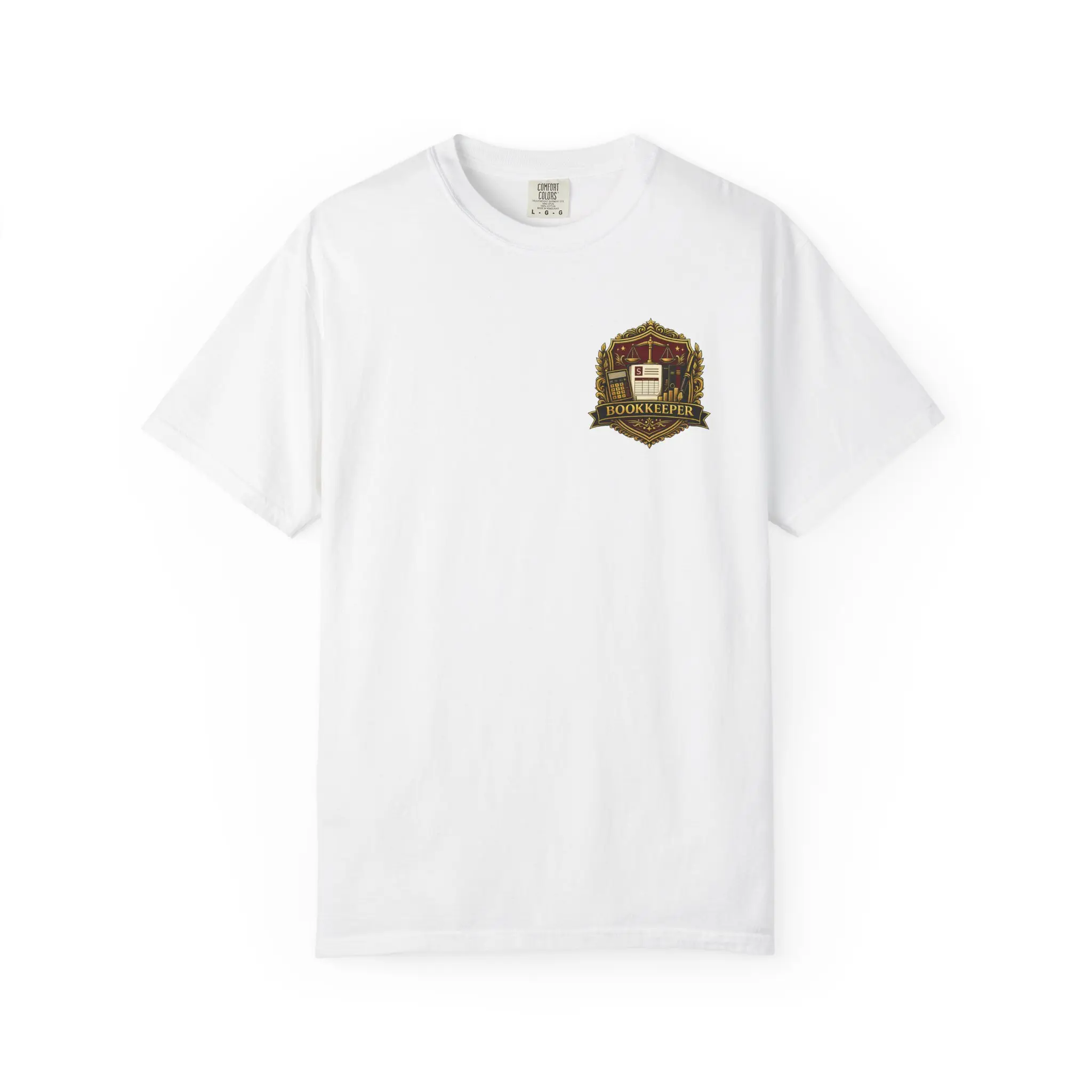 BOOKKEEPER T-Shirt | Accountant & Bookkeeper Graphic Tee by CK ACCOUNTING FIRM & LOVE