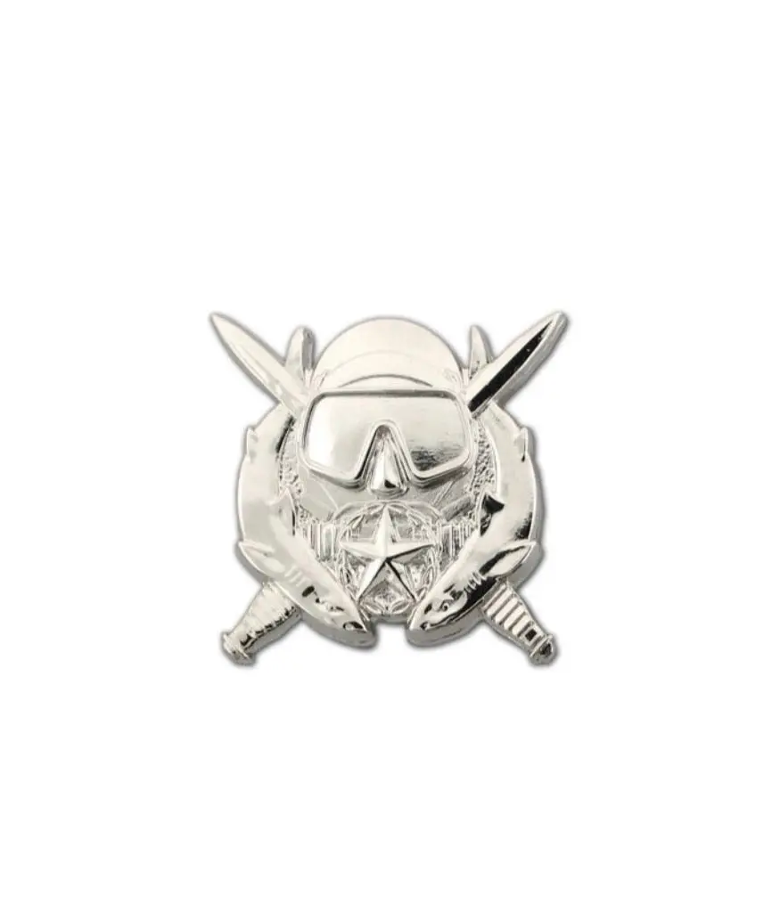 US Army Diver Special Operations Supervisor Dress Mini STA-BRITE® Pin On Badge