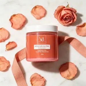 BLANQUEACUL.S Hydrating Facial Sugar Scrub 100g, Dual Action Exfoliates & Brightens, Leaves Skin Soft, Smooth and Glowing