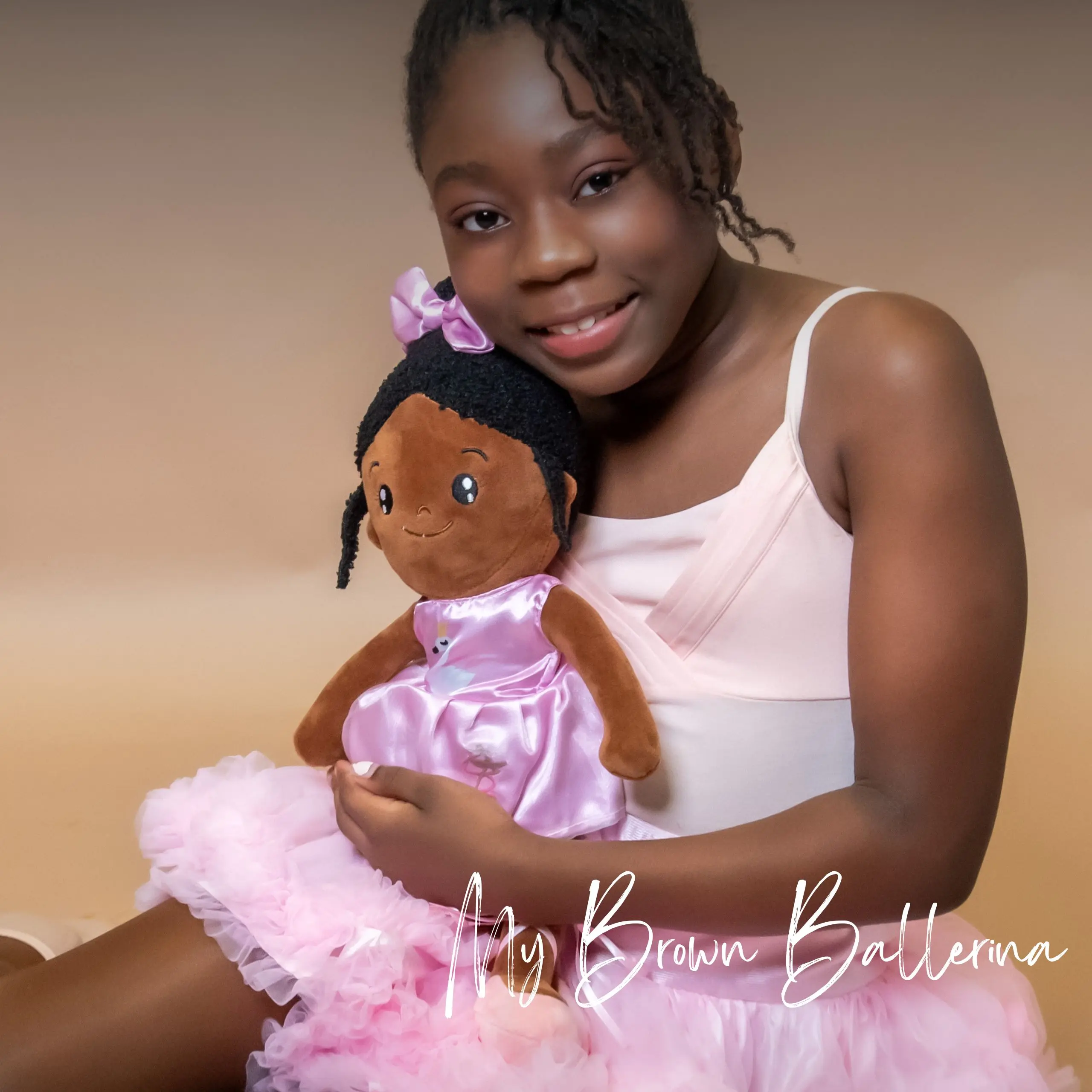My Brown Ballerina Signature Plush Doll