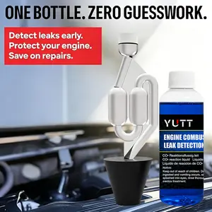 Yutt Engine Combustion Chamber Leak Detection Liquid, for Cars, Trucks, Suvs, Motorcycles, Heavy Equipment, Abs Material, Test Liquid