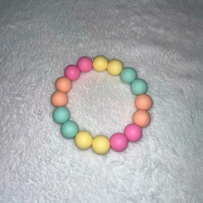 Mystery Silicone wristlets made with 15mm beads!
