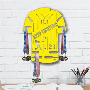 Customized Baseball Medal Hanger, Aluminum Medal Holder, Baseball Medal Holder, Display Wall Rack, Gift Organiser Gift