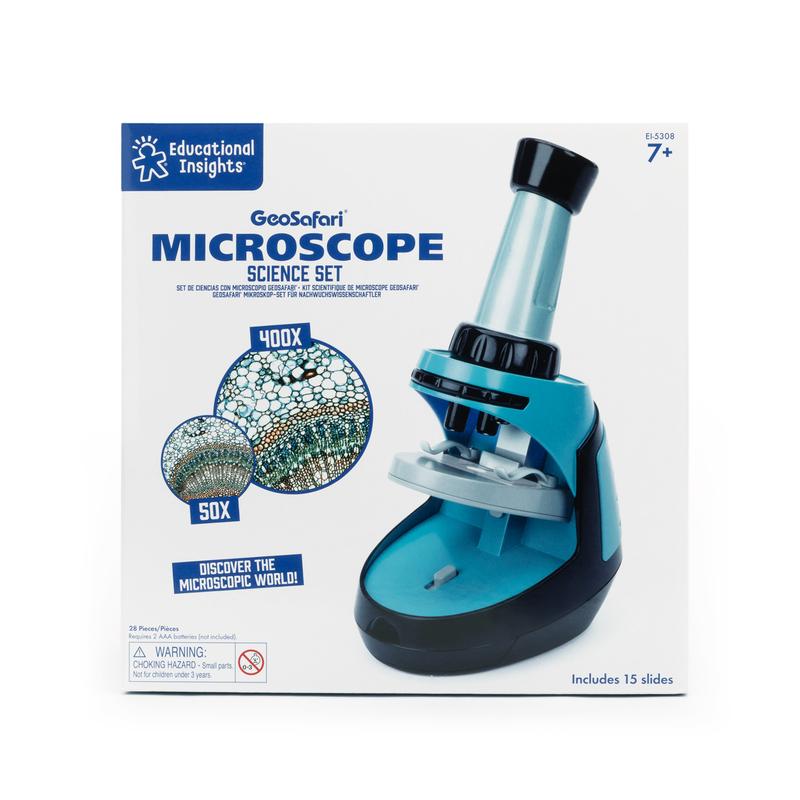 Educational Insights GeoSafari Microscope Science Set, Ages 7+