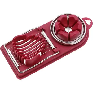 in Egg Slicer for Hard Boiled Eggs, Strawberry Tomato