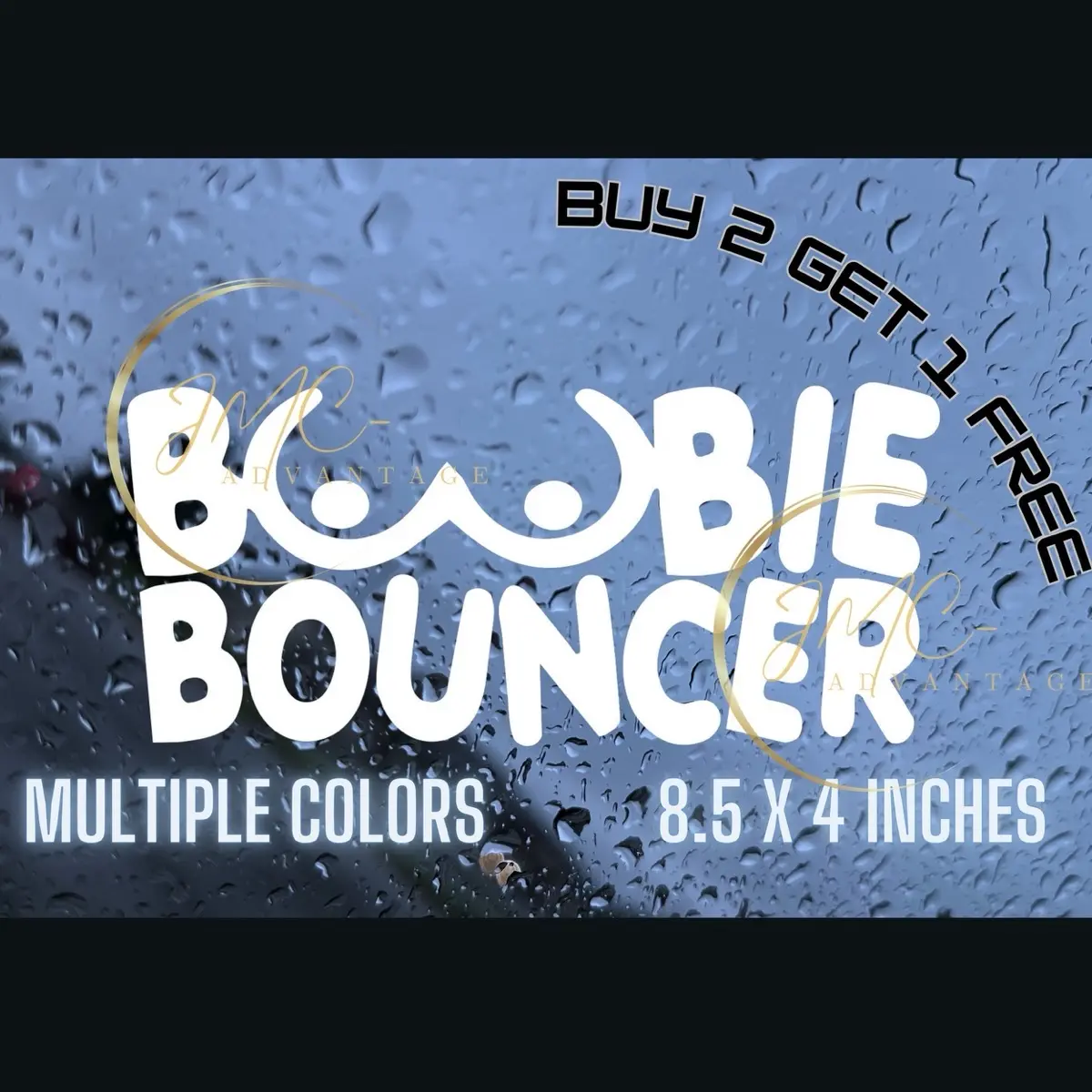 B00bie Bouncer Funny decal - Jeep Decal - Rock Crawler - Lifted Trucks