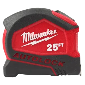 Milwaukee 48-22-6825 25ft Compact Auto-Lock Tape Measure