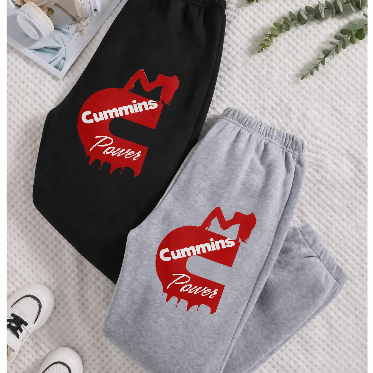 Cummins Power Sweatpants, Diesel Truck Joggers, Funny Mechanic Pants, Truck Driver Gift, Diesel Lover Apparel, Cummins Inspired Pants