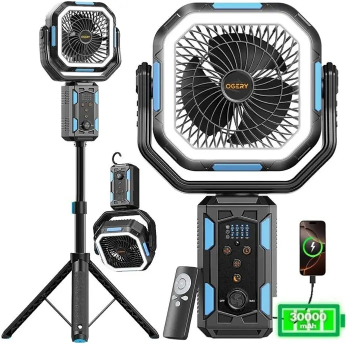 Blue-30000mAh（Max 90H）