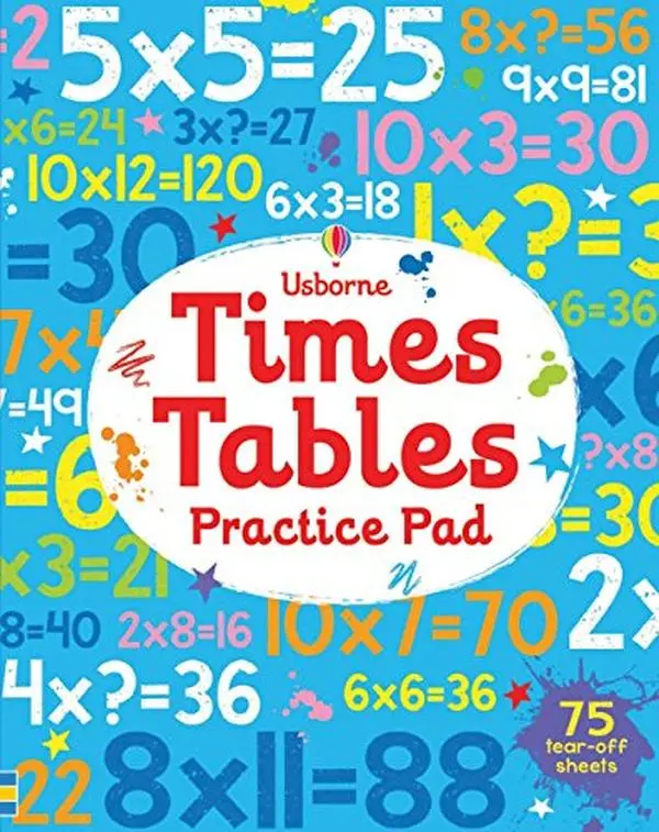 USED-Times Tables Practice Pad by Kirsteen Robson (Paperback), Times Table Practice Sheets, Math Practice