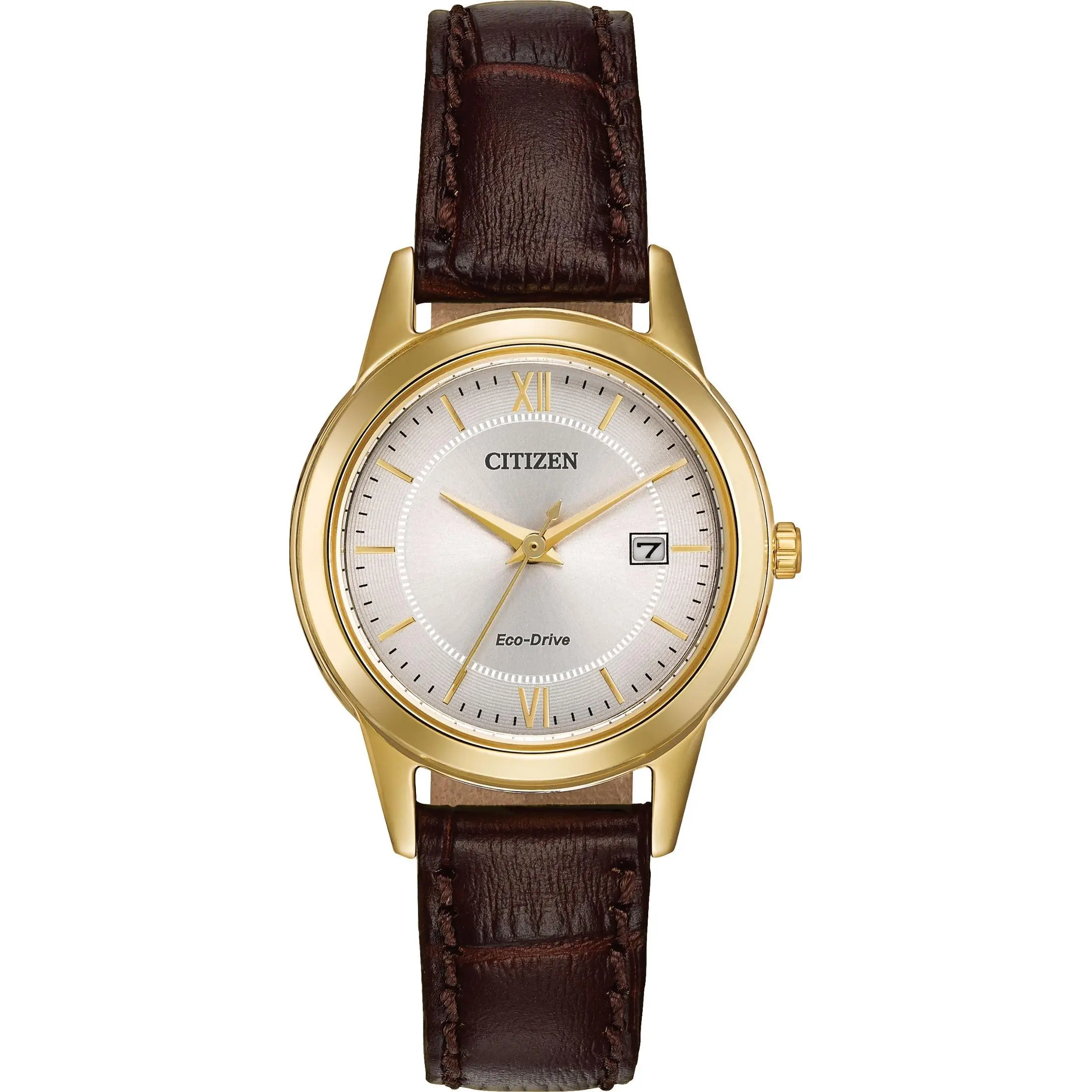 Citizen Eco-Drive Leather Ladies Watch FE1082-05A Citizen Eco-Drive Leather Ladies Watch FE1082-05A