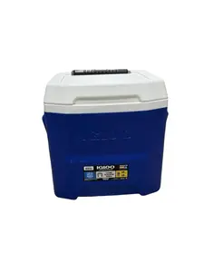 Igloo 16 QT Laguna Ice Chest Cooler with Wheels, Blue,24 Can Capacity