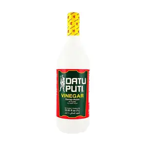 DATU PUTI Filipino Cane Vinegar - 1L Bottle | Premium White Vinegar for Cooking, Marinades & Salad Dressings