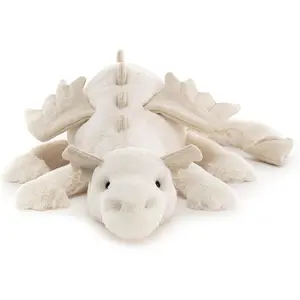 Jellycat Snow Dragon  - Room decor and easy to hug.